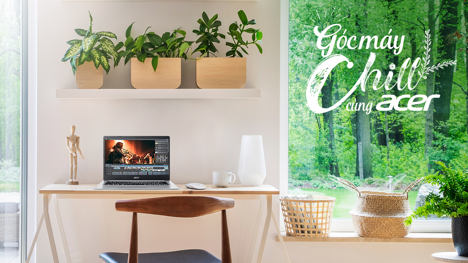 Góc Máy Chill Cùng Acer: Góc máy chill cùng Acer là lựa chọn lý tưởng cho những người yêu thích sự hoàn hảo và sáng tạo. Với những sản phẩm hiện đại của Acer, bạn sẽ có được một không gian làm việc hoàn hảo và sự trải nghiệm tuyệt vời khi sử dụng máy tính.