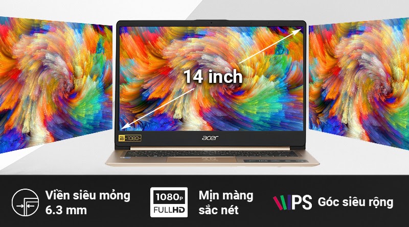 laptop viền màn hình mỏng cho dân văn phòng