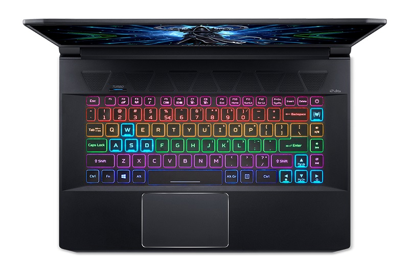 laptop gaming viền mỏng có đèn bàn phím