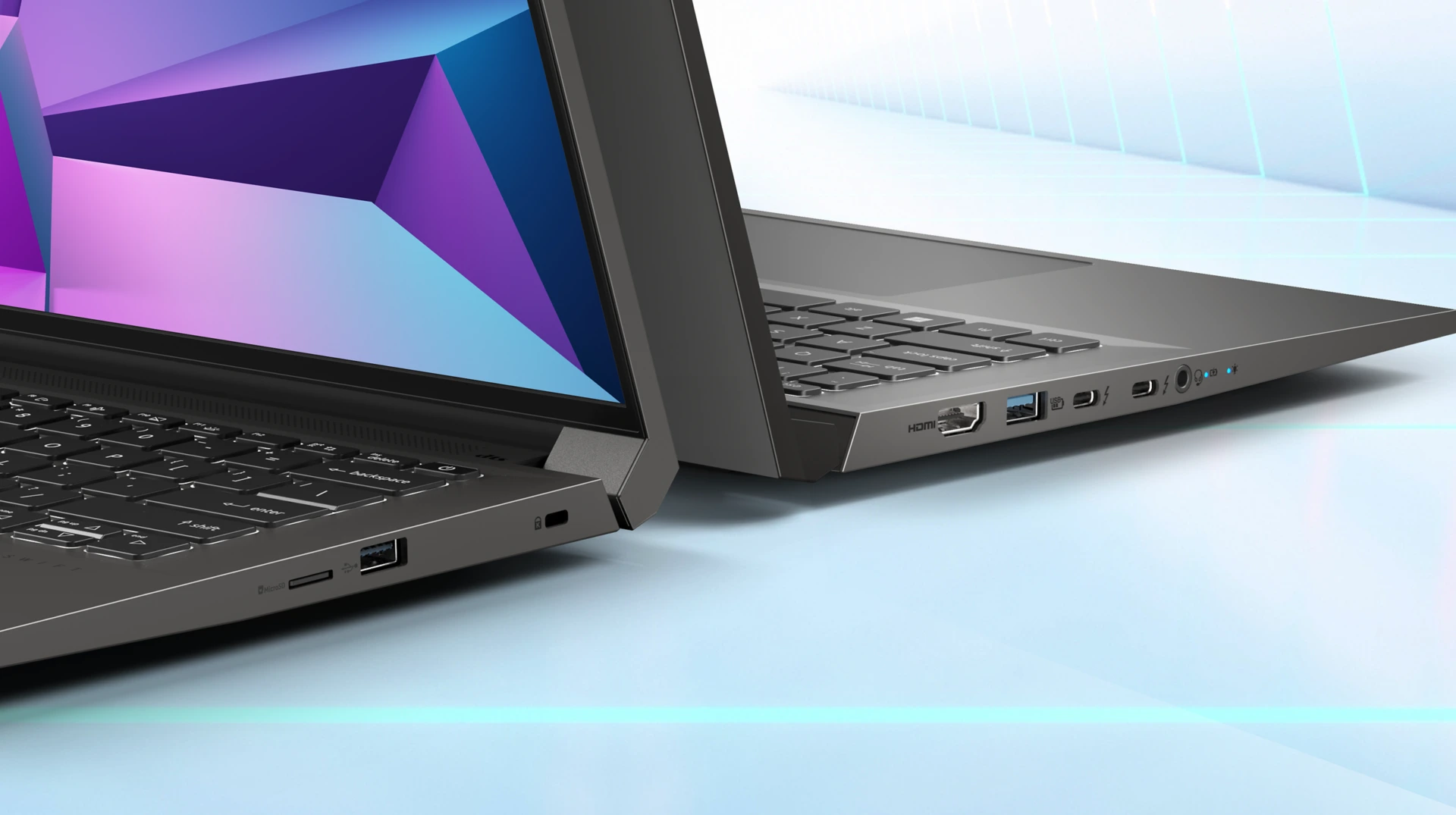 Acer Swift X 14 - Laptop Thiết Kế Đồ Họa Màn Hình OLED 2.8K Card Rời RTX 40 Series - 11