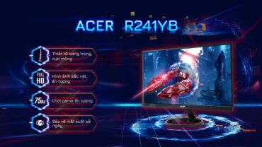 màn hình chơi game giá rẻ R241YB sở hữu đầy đủ các tính năng của màn hình gaming cao cấp