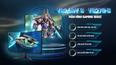 VG24Y S chiếc màn hình thiết kế chuẩn gaming