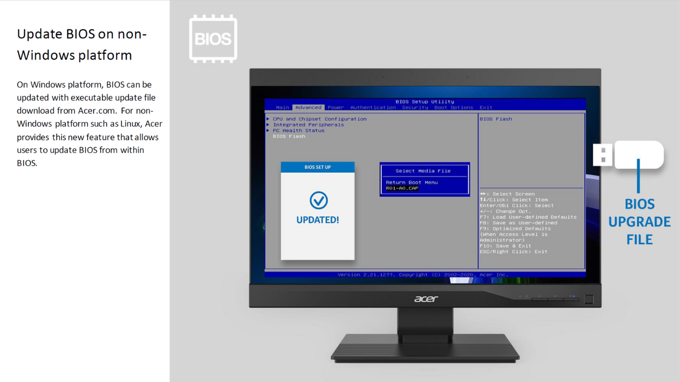 Acer Commercial Technology Portfolio - Veriton BIOS Solution - 5