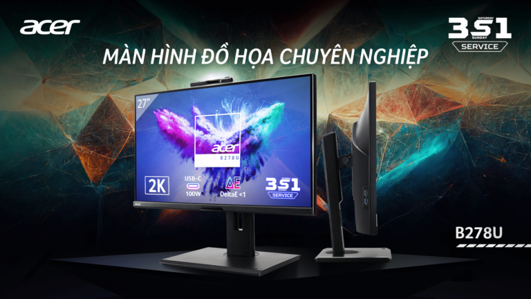 Màn Hình Đồ Họa 2K Acer B278U