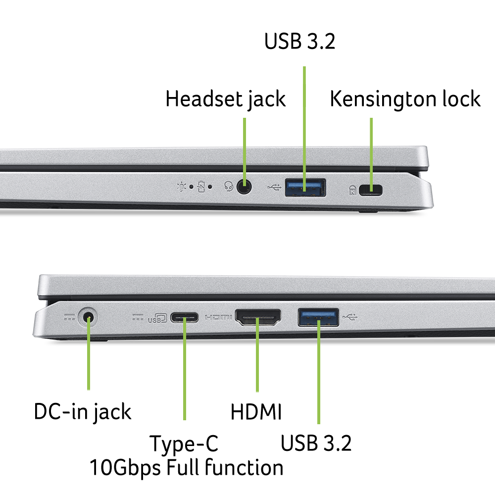 Acer Aspire 3 Spin 14 - Laptop Văn Phòng Mỏng Nhẹ Xoay Gập 360 2023 - KSP - 7.1