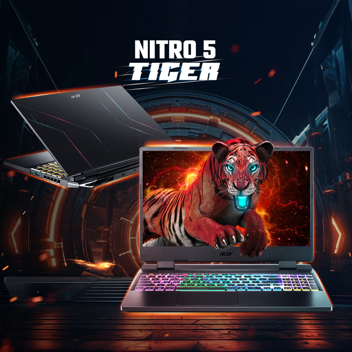 Nitro Tiger - RTX 4050 - 1200x1200