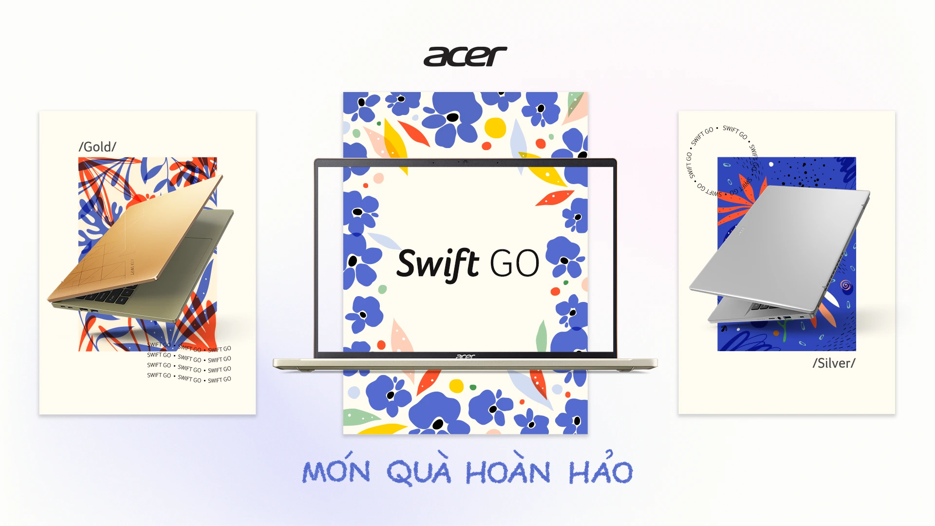 Acer Swift Go 2023 - Món Quà Hoàn Hảo - Laptop Mỏng Nhẹ Cao Cấp 2023