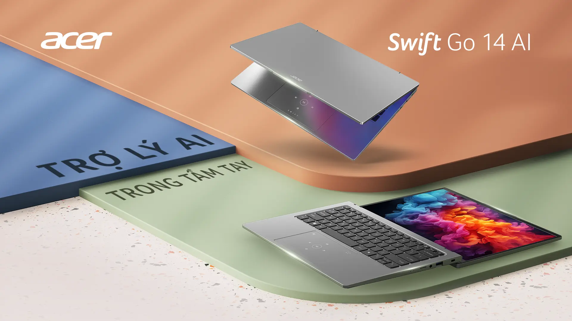 Laptop AI 2024 - Acer Swift Go 14 AI SFG14-73