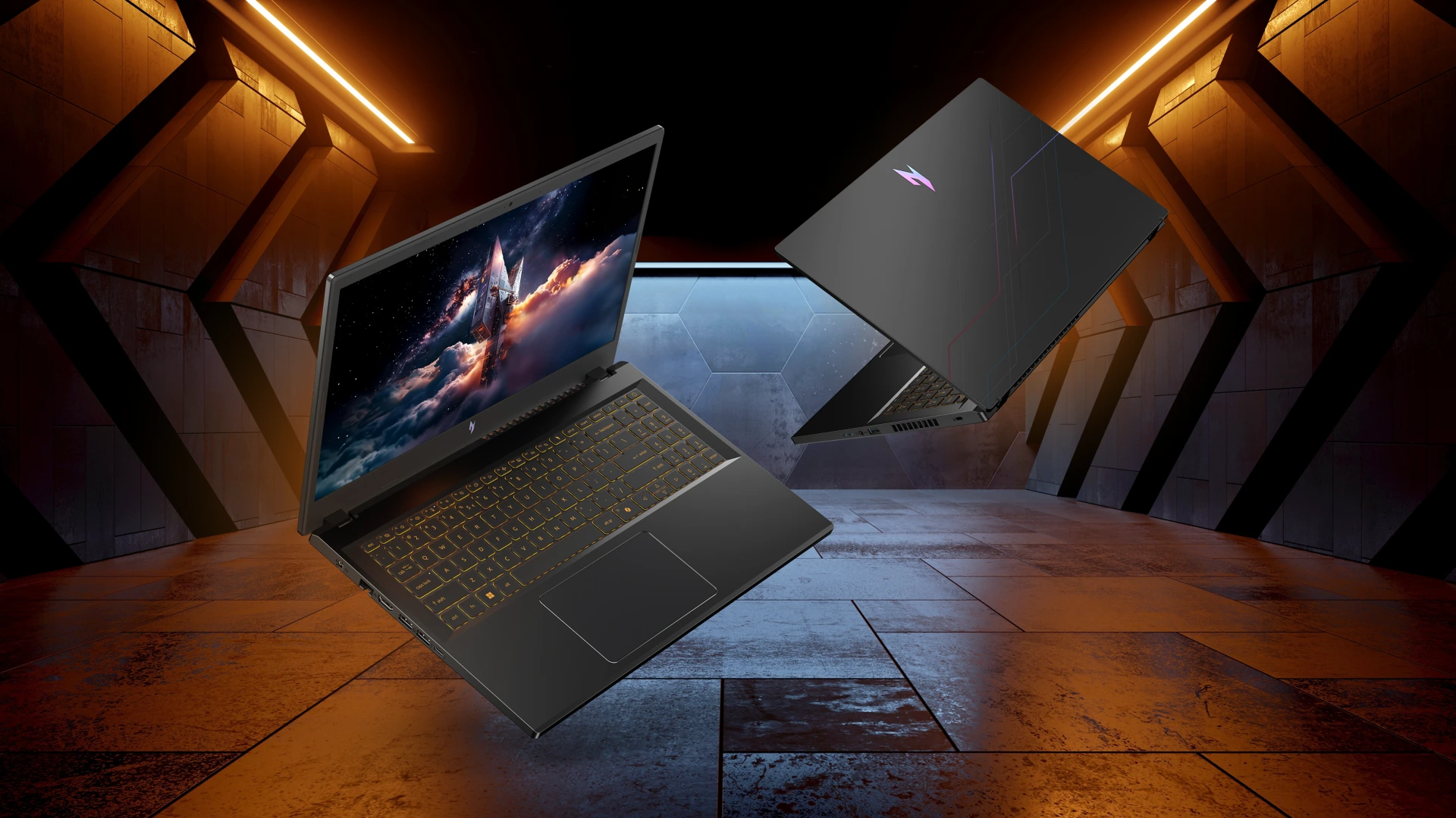 Acer Gaming Nitro V 15 ProPanel ANV15-52 GPU GeForce RTX 5050 8GB - Laptop Gaming Quốc Dân 2025 - Acer Việt Nam - Special Angle - 2