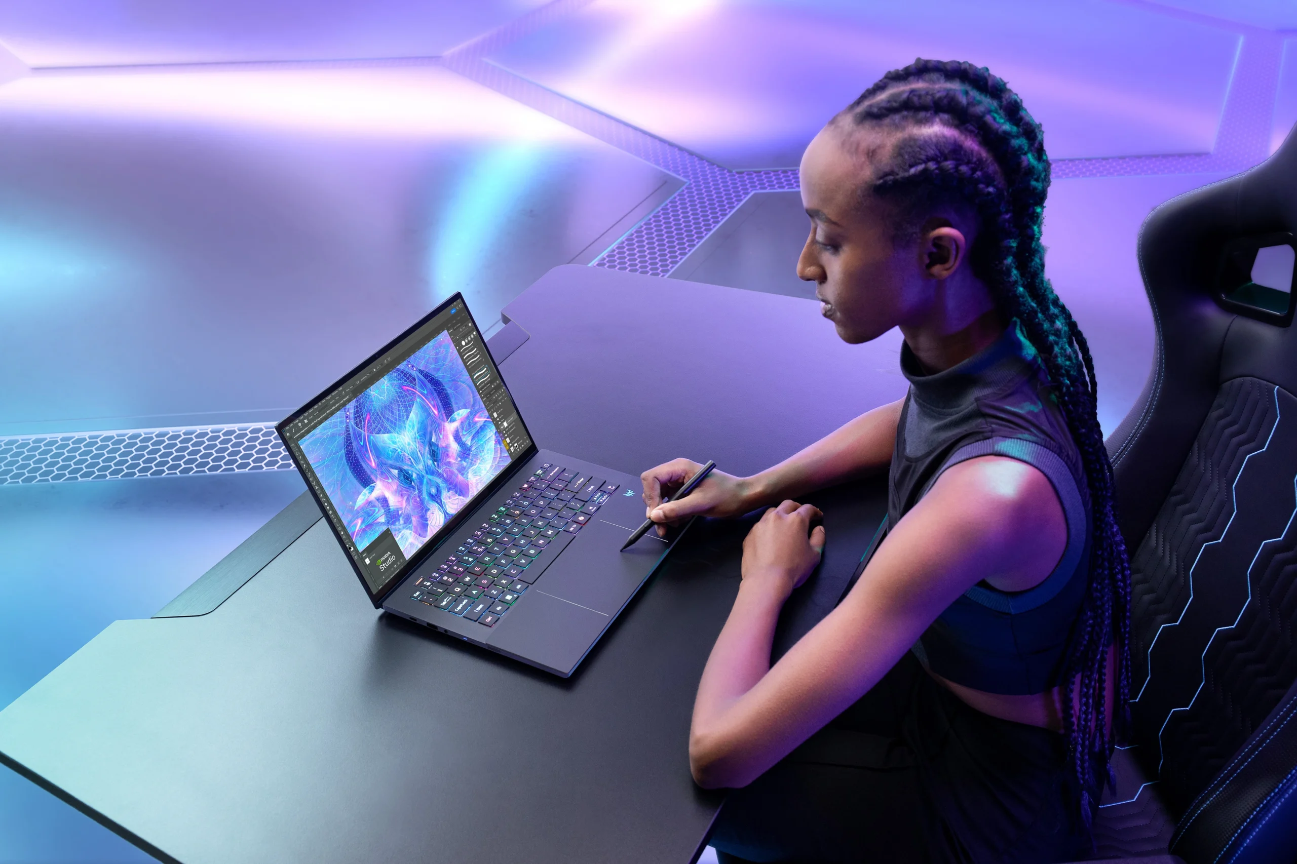 Acer Computex 2025 - Predator Triton 14 AI PT14-52T - Acer Việt Nam