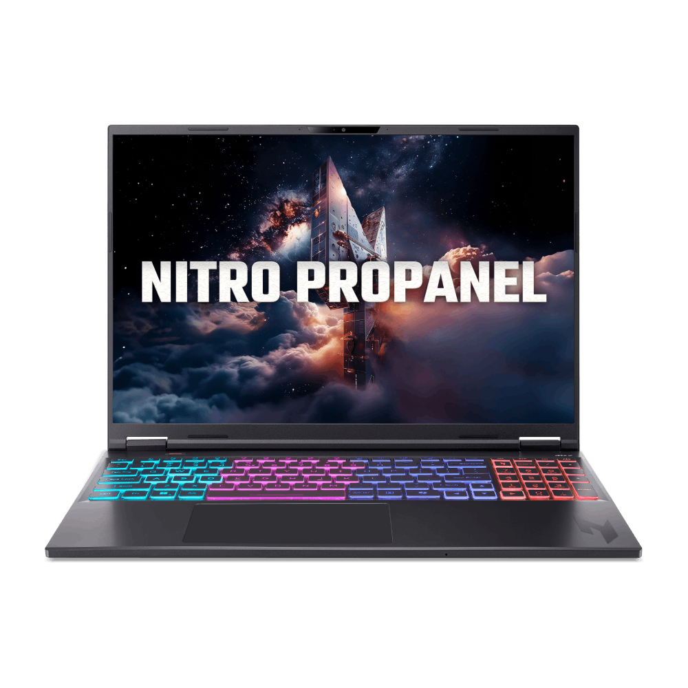 Acer Gaming Nitro ProPanel AN16S-61 (AMD) - Laptop Gaming Quốc Dân Nitro ProPanel Màn Hình 16 Inch 100% sRGB 180Hz AMD Ryzen AI 300 Series & GeForce RTX 50 Series - 1000x1000