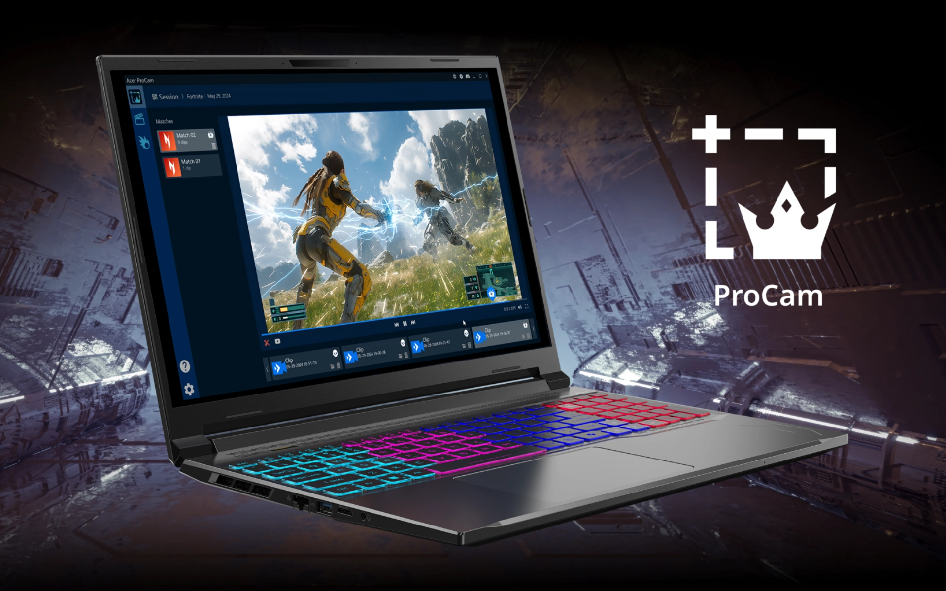 Acer Gaming Nitro V 16S ProPanel ANV16S-61 - Laptop Gaming Quốc Dân 2025 Mỏng Nhẹ Màn Hình 100 sRGB - KSP - 7