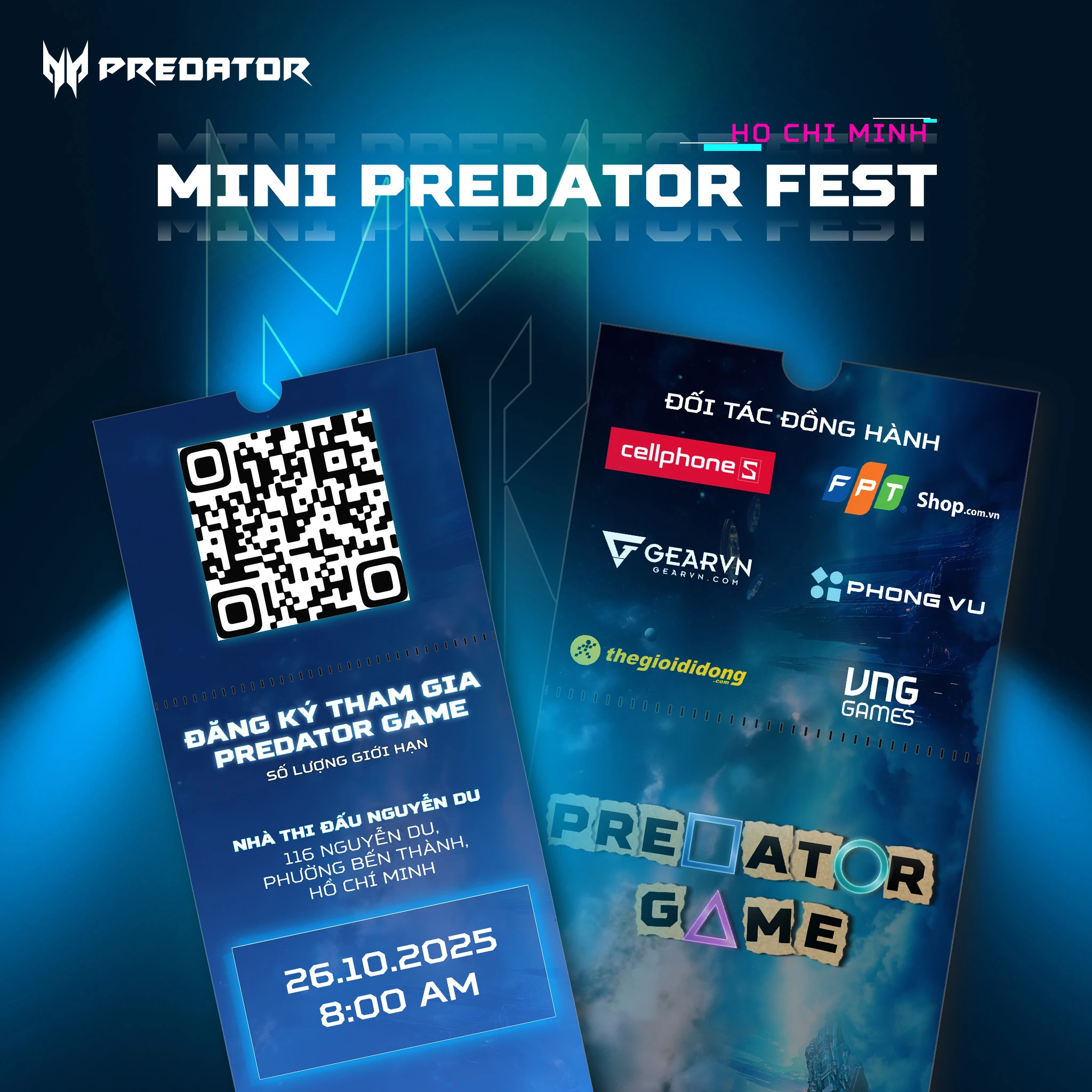 Mini Predator Fest TP.HCM 26.10.2025 - Acer Việt Nam