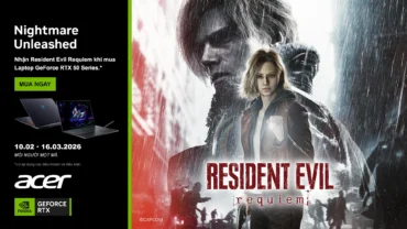 MUA LAPTOP GAMING ACER PREDATOR GEFORCE RTX 50 SERIES NHẬN MIỄN PHÍ BUNDLE RESIDENT EVIL REQUIEM - Acer Việt Nam - 1920x1080