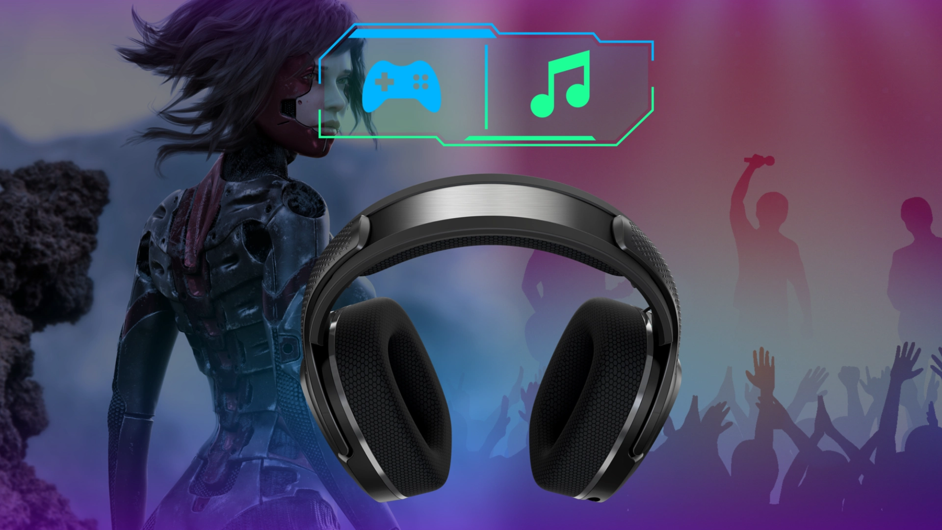 Predator Galea 550 - Tai Nghe Gaming Không Dây Predator Cao Cấp - Acer Việt Nam - KSP - 1