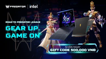 Ưu Đãi Road To Predator League 2027 - Mua Laptop Gaming Acer Predator Nhận Game Code 500K - Acer Việt Nam - KV - 16x9